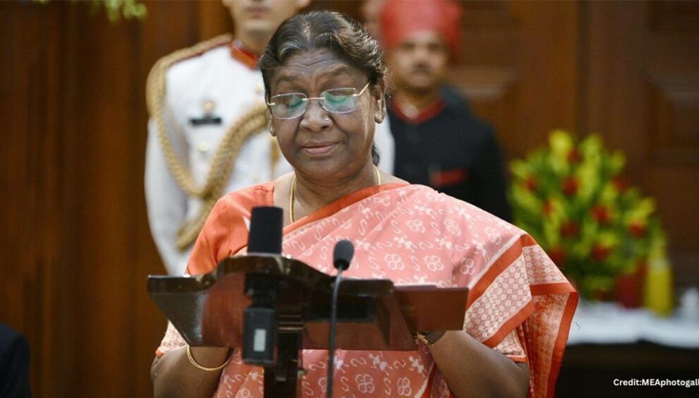 President Droupadi Murmu addressing Kolkata rape-murder case